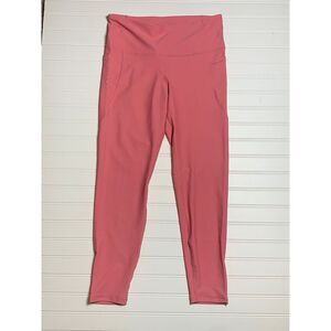 Old Navy Active High-Rise Powersoft Leggings Women's Size L Pink Go-Dry Workout
